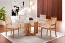 Ver imagem 1 de Mesa Rafaela 1.20x0.80 C/04 Cadeiras Valencia Ratam Mundial