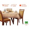 Toalha de Mesa Quadrada Lepper 4 Lugares Pop 1,40m x 1,40m Vime - 5