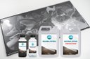 Ver imagem 1 de Kit Porcelanato Liquido Metálico Cinza Cetim / Prata Platinum AG por M² Resinas ag Kit Porcelanato L