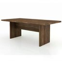Ver imagem 1 de Mesa Reunião Para Escritório 200x100 Cm Me4119 Nogal Nogal