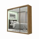 Ver imagem 2 de Guarda-roupa Casal Melissa com 4 Gavetas Super Glass Carioca Móveis