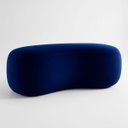 Ver imagem 2 de Puff Redondo Orgânico Moderno Feijão Sala Quarto Recpção Luxo 100cm