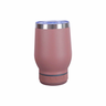 Copo Térmico com Tampa 360ml com Caixa de Som Bluetooth - Marrom - 1