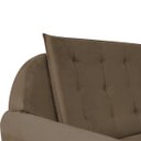 Ver imagem 5 de Sofá 2 Lugares 1,40 cm com Pillow Top Lorena Linduras Home Shop: Marrom Claro
