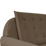 Sofá 2 Lugares 1,40 cm com Pillow Top Lorena Linduras Home Shop: Marrom Claro - 5