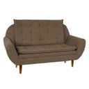 Ver imagem 3 de Sofá 2 Lugares 1,40 cm com Pillow Top Lorena Linduras Home Shop: Marrom Claro