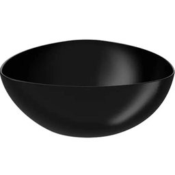 10 Saladeiras Triangulares 5l Grandes 31cm Preto Restaurantes Salada Frutas Essential Coza - 5