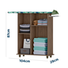 Tabua de Passar Roupas com Armário 104cm - Móveis Dacheri - 3