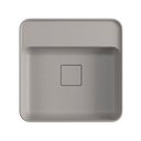 Ver imagem 5 de Cuba de Apoio Deca Slim 40x40 Quadrada Soft Antracite + Válvula + Sifão