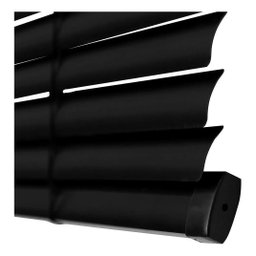 Persiana Horizontal de Pvc- 1,60x1,60m Cortina Off Blackout Preto - 4