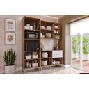 Ver imagem 3 de Kit Modulado Mgm 3 Peças Brilhante C3p55 Cinamomo/off