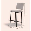 Ver imagem 2 de Banqueta Marcele 