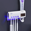 Ver imagem 2 de Suporte Dipenser com Esterilizador UV Porta Escova e Pasta D