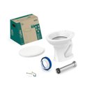 Ver imagem 3 de Vaso Sanitário com Bacia Convencional e Assento Pp Saveiro Celite