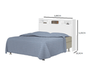 Ver imagem 2 de Cabeceira Melissa Queen 1,58cm Branco - Cambel