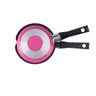 Hamburgueira Dupla Antiaderente 14cm Rosa Nacional - 5