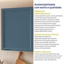 Ver imagem 7 de Armário Aéreo Planejado 1 Porta 60cm Soho CabeCasa MadeiraOriginals Branco/Azul
