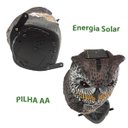 Ver imagem 2 de Coruja Solar Acende Olhos Faz Barulho Sensor Movimento Afasta Animais Pombo Escorpiao Cobra Esquilo