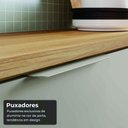 Ver mais imagens de Cozinha 4 Peças Marquesa Vidro Reflecta Nesher Nature-Greige