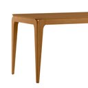 Ver imagem 2 de Mesa de Jantar para 6 Lugares 1,60m Tampo em Mdf Aurea Ypê - New Ceval