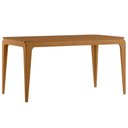 Ver imagem 1 de Mesa de Jantar para 6 Lugares 1,60m Tampo em Mdf Aurea Ypê - New Ceval
