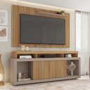 Ver imagem 3 de Kit Sofá Cheer Solar 3 Lugares Retrátil Reclinável com Rack Painel 65 New Oscar