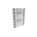 Ver imagem 5 de Armário Colmeia Cabideiro Livia M6 Closet Loja Vetorial Móveis