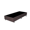 Ver imagem 2 de Cama Box Solteiro 88x188 + Colchão Ecoline Ecoflex Espuma D23 Courino Linho
