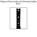 Ver imagem 5 de 8 Suportes de Parede Cantoneira em L Aço Resistente 35cm para Prateleira Mão Francesa Moderna Preto