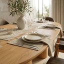 Ver imagem 2 de Mesa Jantar Aracaju Orgânica 180cm com 6 Cadeiras Akkegra:nobuck Marrom