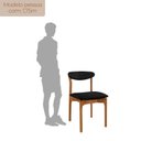 Ver imagem 4 de Kit 2 Cadeiras para Sala de Jantar Monaco Madeira Maciça