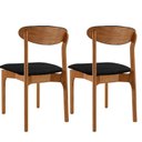 Ver imagem 3 de Kit 2 Cadeiras para Sala de Jantar Monaco Madeira Maciça