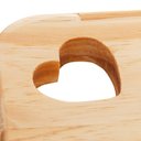 Ver imagem 3 de TABUA DE MADEIRA CORACAO PINUS WOODART 28x35cm ROJEMAC