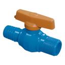 Ver imagem 1 de Registro de Esfera Início de Linha Pvc Tam. 3/4'' X 25mm Cor Azul Irriga Durín