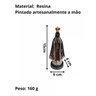 Nossa Senhora Aparecida Imagem Resina 15 Cm C/ Chaveiro - 11