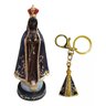 Nossa Senhora Aparecida Imagem Resina 15 Cm C/ Chaveiro - 1