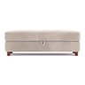 Recamier Calçadeira Bali 120cm Suede Bege- Inova Decorações - 2