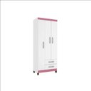 Ver imagem 5 de Guarda Roupa Atalaia 3 Portas 2 Gavetas Evidência Móveis