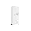 Ver imagem 1 de Guarda Roupa Atalaia 3 Portas 2 Gavetas Evidência Móveis