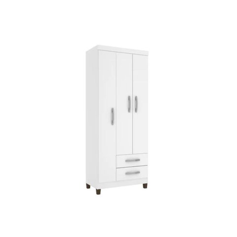 Guarda Roupa Atalaia 3 Portas 2 Gavetas Evidência Móveis