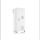 Ver imagem 6 de Guarda Roupa Atalaia 3 Portas 2 Gavetas Evidência Móveis