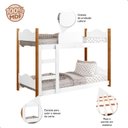 Ver imagem 2 de Beliche Infantil Encanto Branco