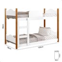 Ver imagem 3 de Beliche Infantil Encanto Branco