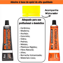 Ver imagem 3 de Cola Epóxi Tipo Araldite 10 Minutos 20g Orbi-pox