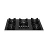 Cooktop 5 Bocas Gás Mesa Vidro Tripla Chama Infinity Bivolt Fischer - 2