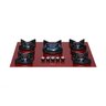 Cooktop 5 Bocas Gás Mesa Vidro Tripla Chama Infinity Bivolt Fischer - 2