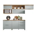 Ver imagem 1 de Cozinha 5 Peças 100% Mdf Marquesa Nature-verde