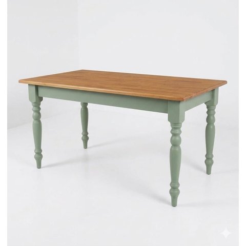 Mesa de Jantar Farmhouse Retangular