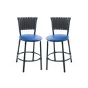 Ver imagem 1 de Kit 2 Banquetas Baixa Area Gourmet Encosto Juncado