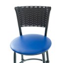 Ver mais imagens de Kit 2 Banquetas Baixa Area Gourmet Encosto Juncado